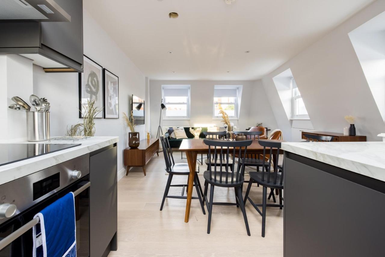 The Margravine Maisonette - Modern & Bright 2Bdr Flat Londres Exterior foto
